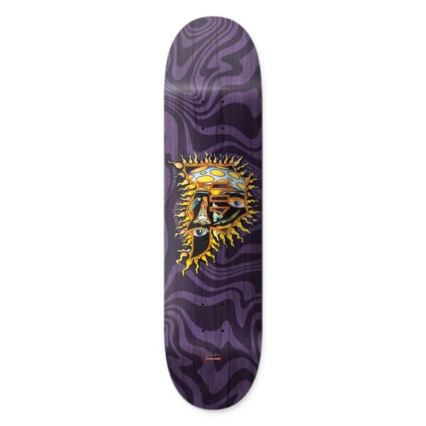 PRIMITIVE DIRTY P SUN TEAM DECK PURPLE