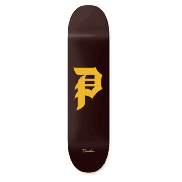 PRIMITIVE DIRTY P CORE BROWN/PADRES YELLOW