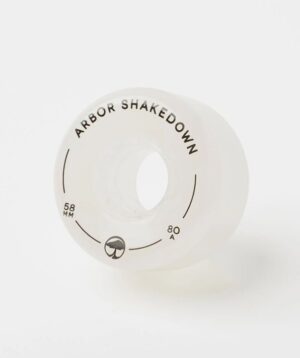 ARBOR SHAKEDOWN 80A GHOST WHITE 58MM SHAKEDOWN WHEEL