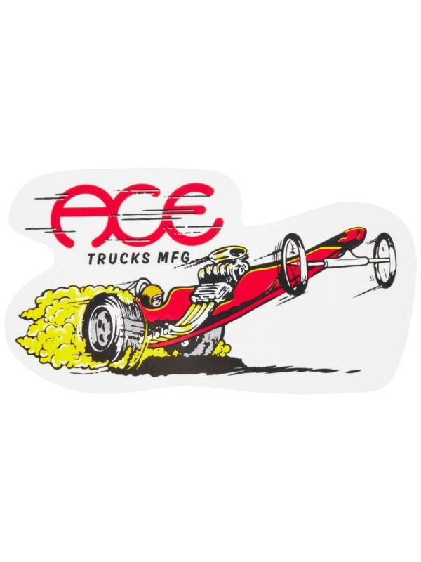 ACE DRAGSTER STICKER 5PK