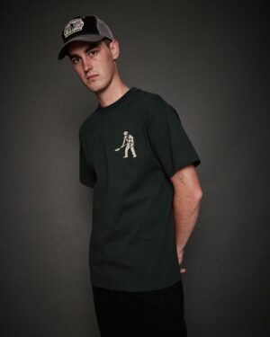Alternative view of ACE PASSPORT SPADE SS TEE FOREST GREEN