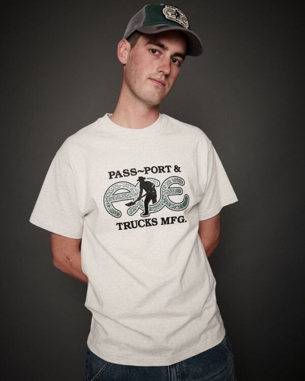 ACE PASSPORT HAMMERTONE TEE ASH - 画像 (2)
