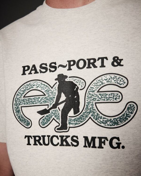 ACE PASSPORT HAMMERTONE TEE ASH - 画像 (3)