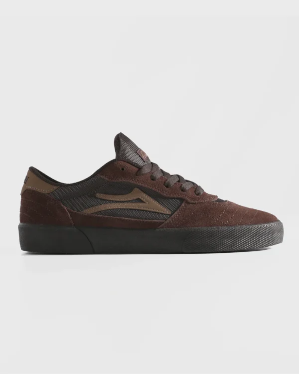 LAKAI CAMBRIDGE CHESTNUT SUEDE MONOCHROME