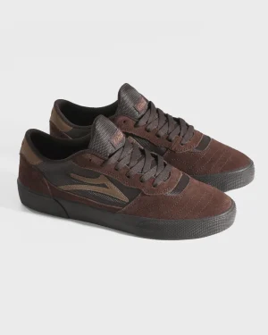 Alternative view of LAKAI CAMBRIDGE CHESTNUT SUEDE MONOCHROME