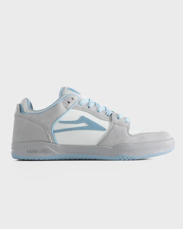 LAKAI TELFORD LOW GREY SUEDE BIRCH DESATURATED BLUE