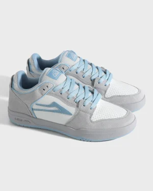 Alternative view of LAKAI TELFORD LOW GREY SUEDE BIRCH DESATURATED BLUE
