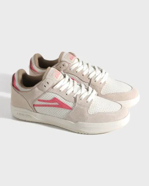 Alternative view of LAKAI TELFORD LOW FOG SUEDE STRAWBERRY