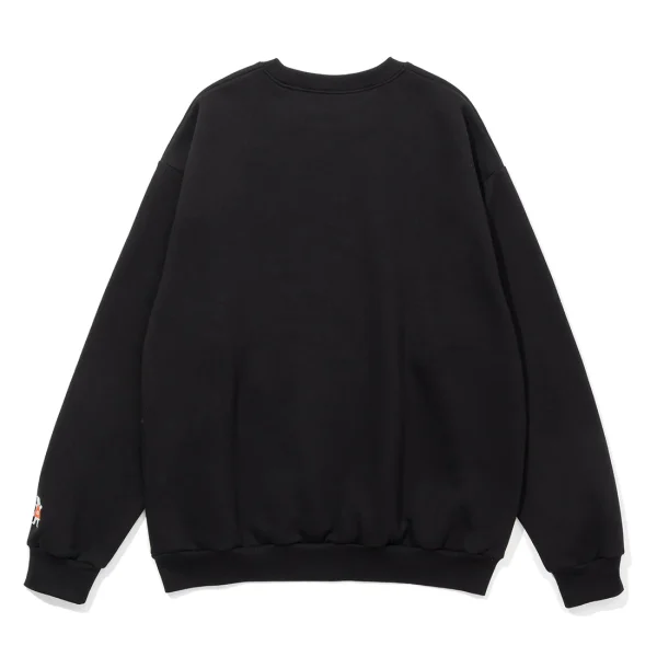 GRIZZIYxPOLER STAMP EMB CREW BLACK - 画像 (2)