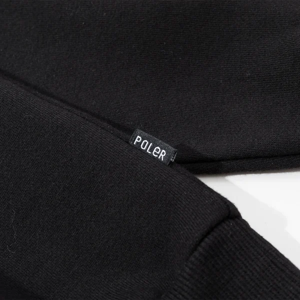 GRIZZIYxPOLER STAMP EMB HOODIE BLACK - 画像 (6)