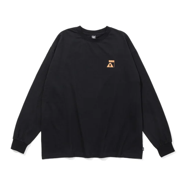 GRIZZIYxPOLER  RELAX FIT L/S TEE BLACK
