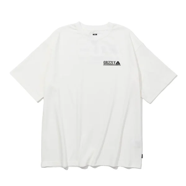 GRIZZIYxPOLER STAMP S/S TEE WHITE