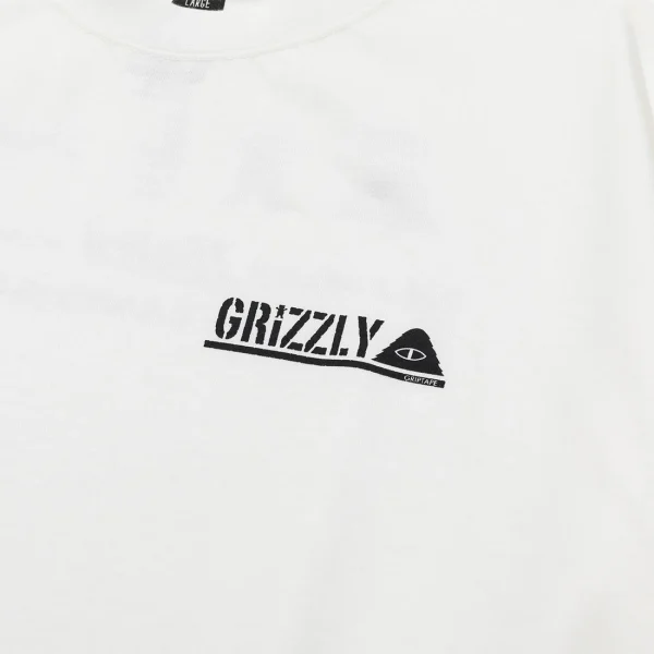 GRIZZIYxPOLER STAMP S/S TEE WHITE - 画像 (5)