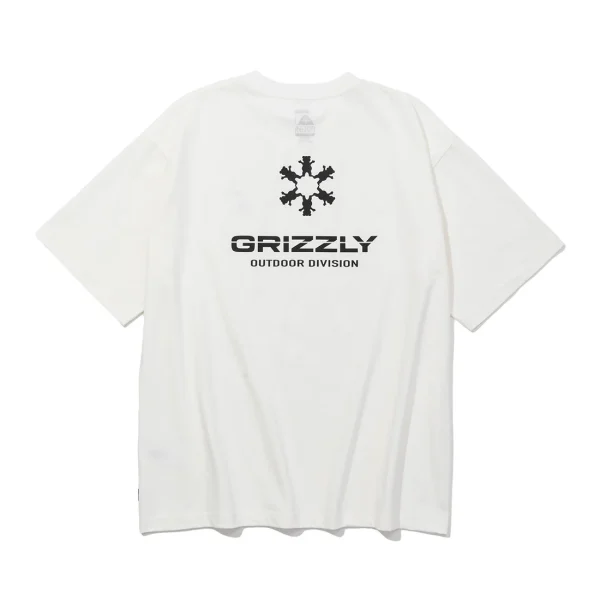 GRIZZIYxPOLER  OUTDOOR S/S TEE WHITE - 画像 (2)
