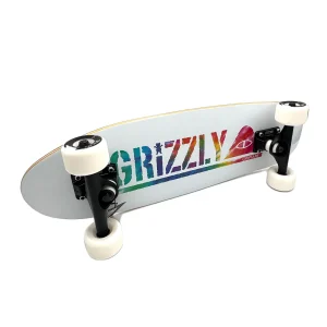 Alternative view of GRIZZIYxPOLER CRUISER COMPLETE WHITE 7.75×27