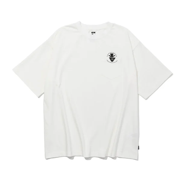 GRIZZIYxPOLER RELAX FIT S/S POCKET TEE WHITE