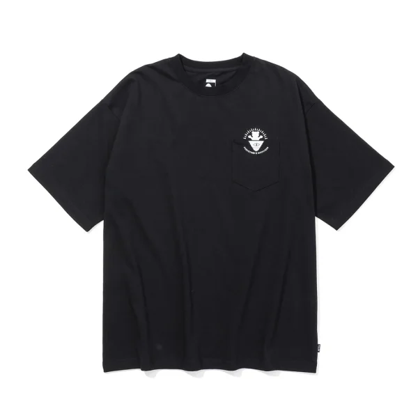 GRIZZIYxPOLER RELAX FIT S/S POCKET TEE BLACK