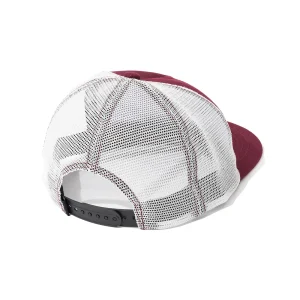 Alternative view of GRIZZIYxPOLER PURVEYOR TRUCKER CAP BURGUNDY/WHITE