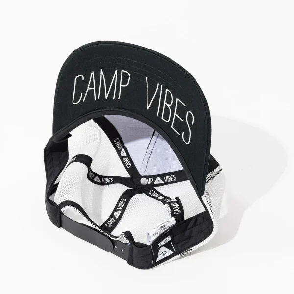 GRIZZIYxPOLER PURVEYOR TRUCKER CAP BLACK/WHITE - 画像 (3)