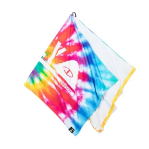 Alternative view of GRIZZIYxPOLER STAMP BEACH TOWEL TIEDYE