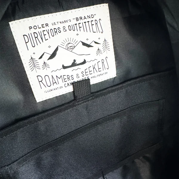 GRIZZIYxPOLER SKATE CARRY BACKPACK BLACK - 画像 (5)