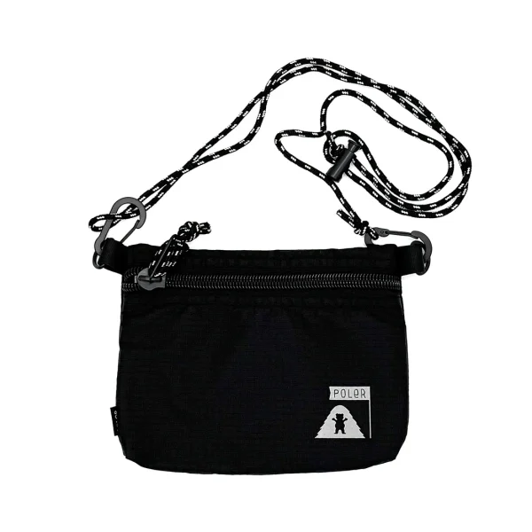 GRIZZIYxPOLER STUFFABLE POUCH BLACK