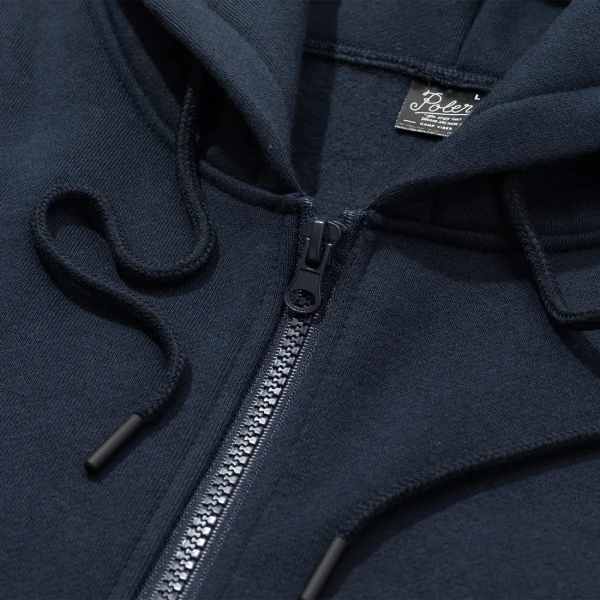 GRIZZIYxPOLER BEAR ZIP HOODIE BLACK - 画像 (4)