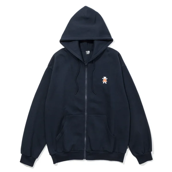 GRIZZIYxPOLER BEAR ZIP HOODIE NAVY