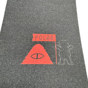Alternative view of GRIZZIYxPOLER GRIPTAPE BLACK