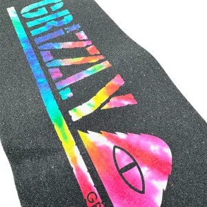 Alternative view of GRIZZIYxPOLER GRIPTAPE STAMP TIEDYE