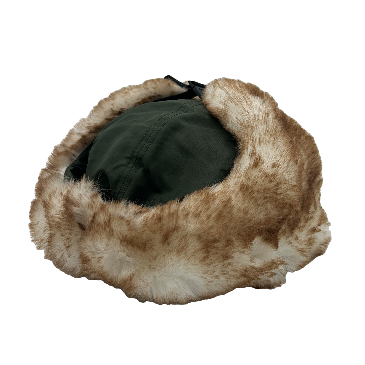 GRIZZIYxPOLER STAMP EARFLAP CAP KHAKI - 画像 (3)