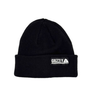 GRIZZIYxPOLER STAMP BEANIE BLACK
