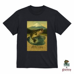 BACON×BROFANGST TEE BLACK