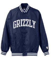 GRIZZLY STAMP STUDIUM JACKT NAVY