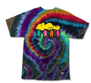 GRIZZLY Sleepy Time SS Tee TIE DYE