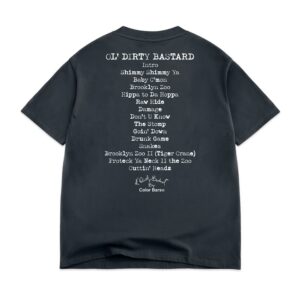 Alternative view of COLOR BARS SHAOLIN TEE VINTAGE BLACK