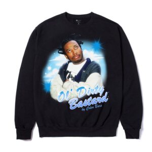 COLOR BARS ODB AIRBRUSH CREWNECK BLACK