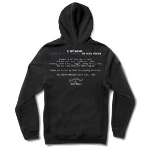 Alternative view of COLOR BARS CD HOODIE BLACK
