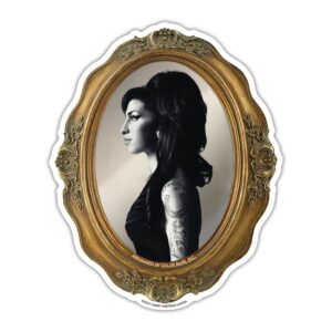 COLOR BARS AMY PORTRAIT STICKER MULTI