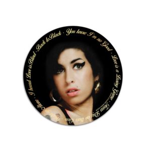 COLOR BARS AMY BACK TO BLACK STICKER MULTI