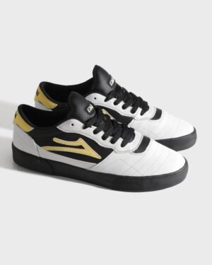 Alternative view of LAKAI CAMBRIDGE WHITE BANANA BLACK