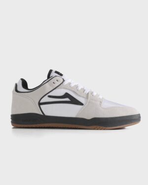 LAKAI TELFORD LOW WHITE SUEDE CORDURA BLACK