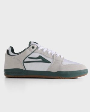 LAKAI TELFORD LOW ELITE WHITE SUEDE CORDURA SPRUCE