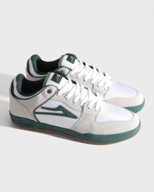 Alternative view of LAKAI TELFORD LOW ELITE WHITE SUEDE CORDURA SPRUCE