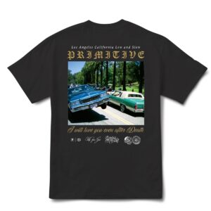 PRIMITIVE LOW AND SLOW HW TEE BLACK