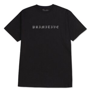 Alternative view of PRIMITIVE BROADCAST TEE BLACK