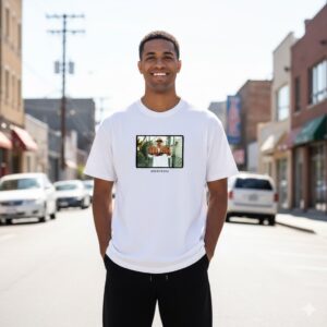 Alternative view of PRIMITIVE KNUCKLES HW TEE WHITE