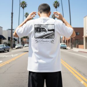 Alternative view of PRIMITIVE VIDA HW TEE WHITE