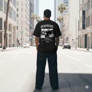 Alternative view of PRIMITIVE CRUISING HW TEE BLACK
