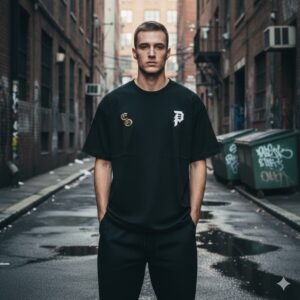 Alternative view of PRIMITIVE LOW AND SLOW HW TEE BLACK